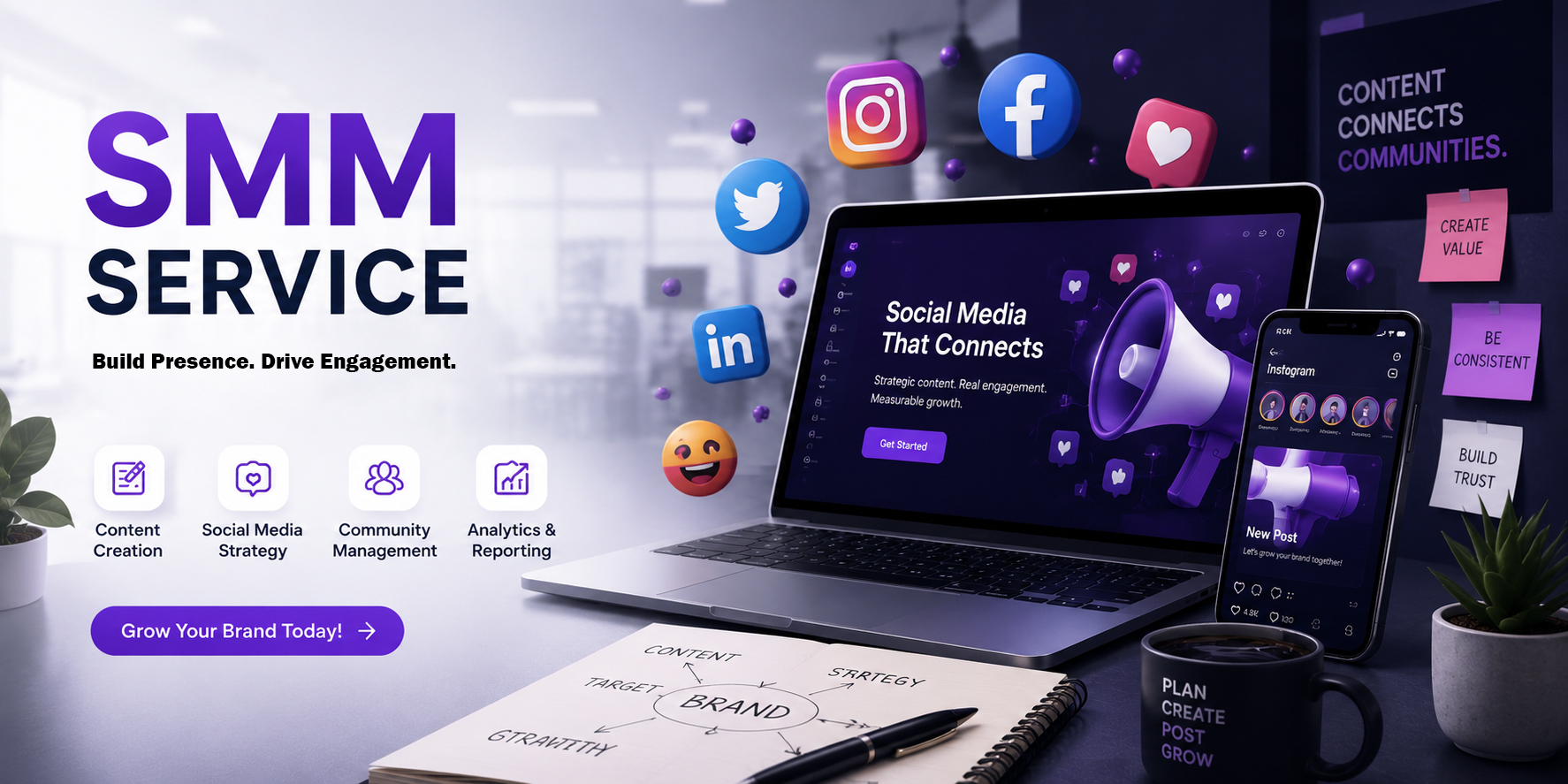 Creative Social Media Content